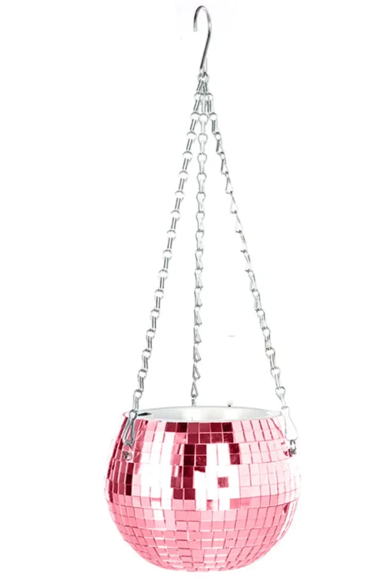 Plantenbak Discobal Rose met waterreservoir - 10 cm