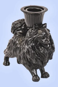 Pomeriaan Kandelaar Zwart