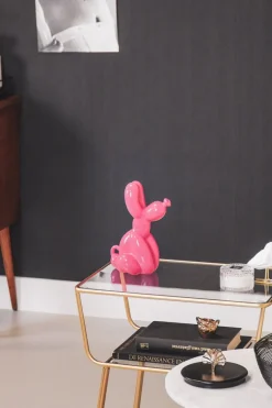 Pooping Ballon Dog - Neon Pink