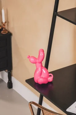 Pooping Ballon Dog - Neon Pink