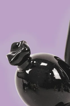 Pooping Ballon Dog - Zwart