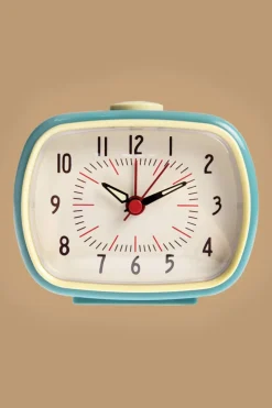 Retro Wekker Blue