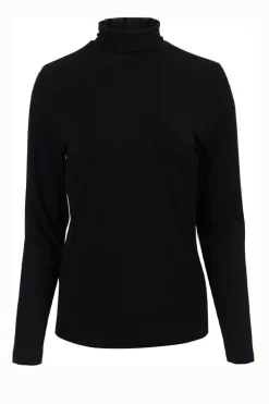 Rose Top Plain Black - LaLamour