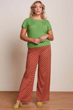 Sara Pants Touche True Red - King Louie