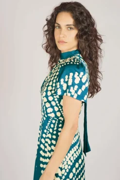Solitude Dress Blue - Traffic People