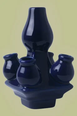 Stapelgekte Donkerblauw Top - Tulpenvaas