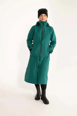 The Danedogwalker Raincoat Dark Pine - Danefae