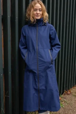 The Danedogwalker Raincoat Dark Navy - Danefae