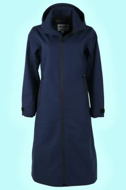 The Danedogwalker Raincoat Dark Navy - Danefae
