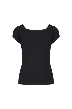 Top Short Sleeve Black - Zilch