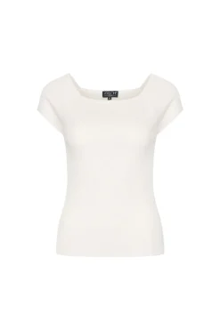 Top Short Sleeve Off White - Zilch