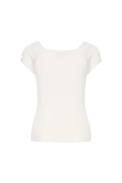 Top Short Sleeve Off White - Zilch