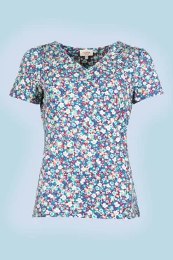 T-Shirt Alida Millefleurs Atlantis - Lykka du Nord