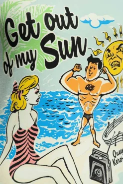 T-shirt Get Out Of My Sun Mint - Queen Kerosin