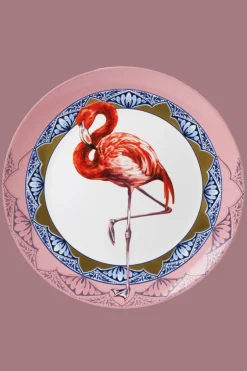 Wandbord Mandala Flamingo