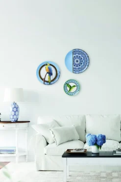 Wandbord Mandala Papegaai