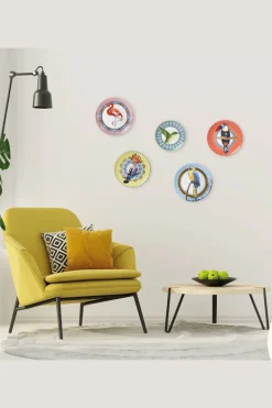 Wandbord Mandala Papegaai