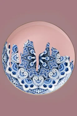 Wandbord Mandala Roze