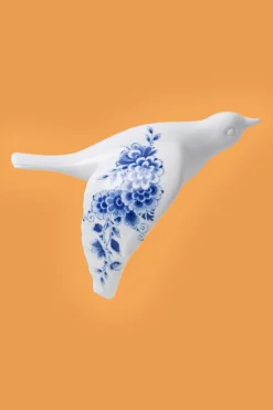 Wandvogel Delfts Blauw 3