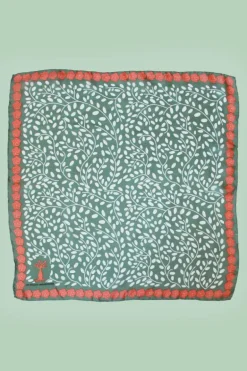 Zijden Sjaaltje - Mini Menabe Kaki